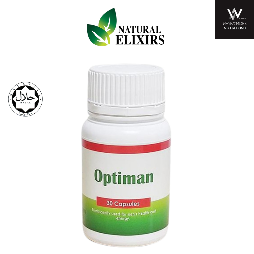 Natural Elixirs Optiman 350mg (30 Capsules) - Biotropics,Testosterone ...