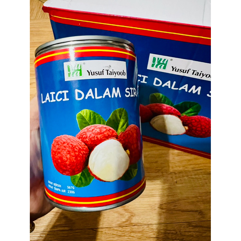 LAICI PREMIUM QUALITY YUSUF TAIYOOB Canned Jumbo Whole Premium Lychees