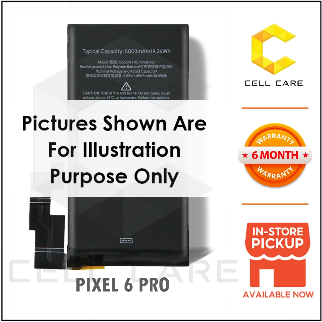 Batteria Compatibile Per Google Pixel 6 Pro G63QN - 5003mAh Alta Capacità Con Kit Di Smontaggio Incluso