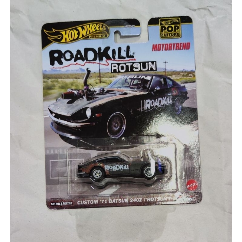 Hot Wheels 2024 Pop Culture Custom '71 Datsun 240Z Roadkill Rotsun (Jpn ...