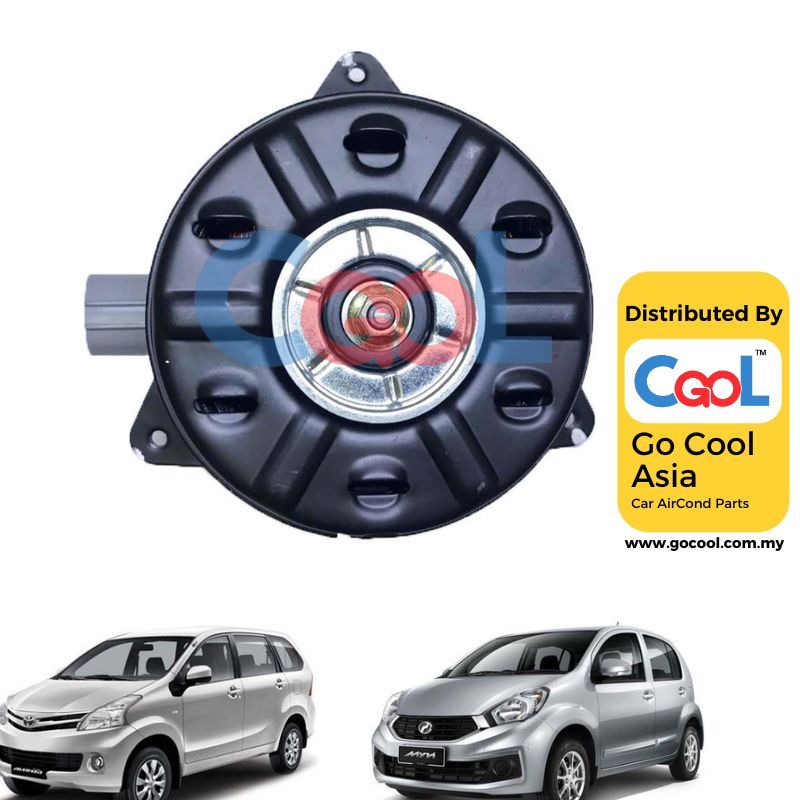 OEM RADIATOR FAN MOTOR MYVI LAGI BEST PERODUA 20112017 NAUTICAL TOYOTA