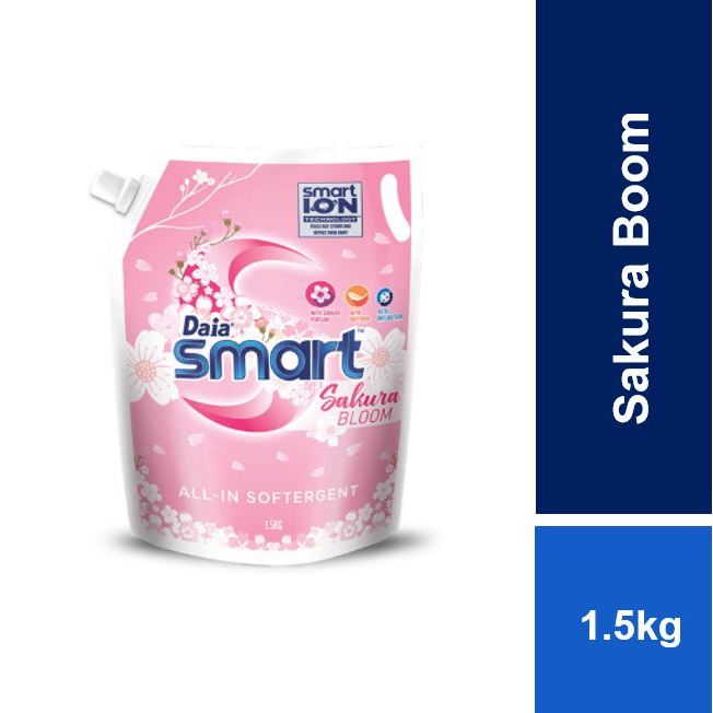 Daia Smart Allin Softergent Sakura Bloom (1.5kg) Shopee Malaysia