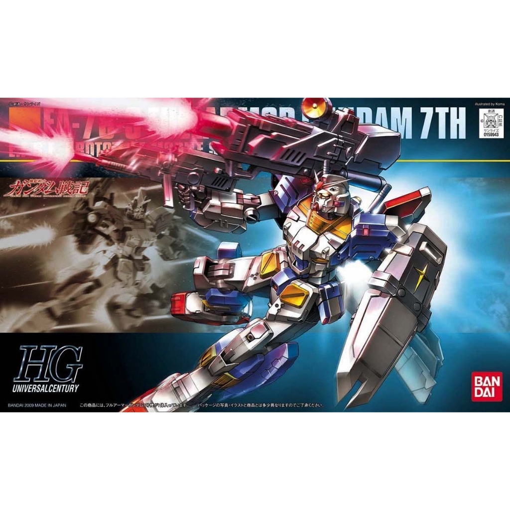 BANDAI HGUC FA-78-3 FULL ARMOR GUNDAM 7TH | Shopee Malaysia