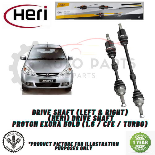 PROTON EXORA BOLD (1.6 / CFE / TURBO) DRIVE SHAFT (LEFT & RIGHT) DRIVE