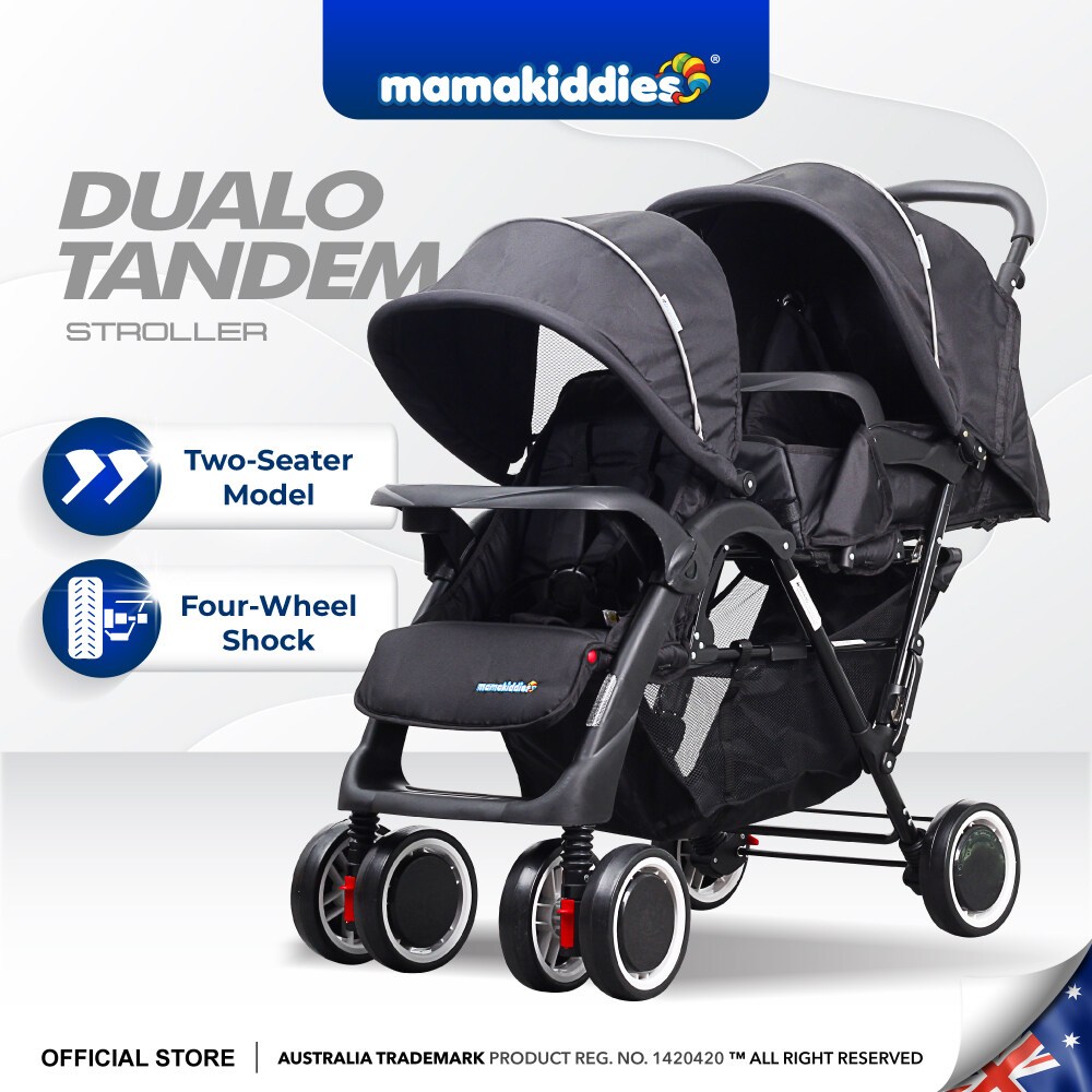 Tandem cheap stroller australia