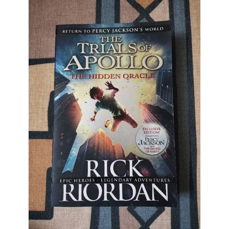 Second Hand Book Preloved Book Used Book The Hidden Oracle The Trials