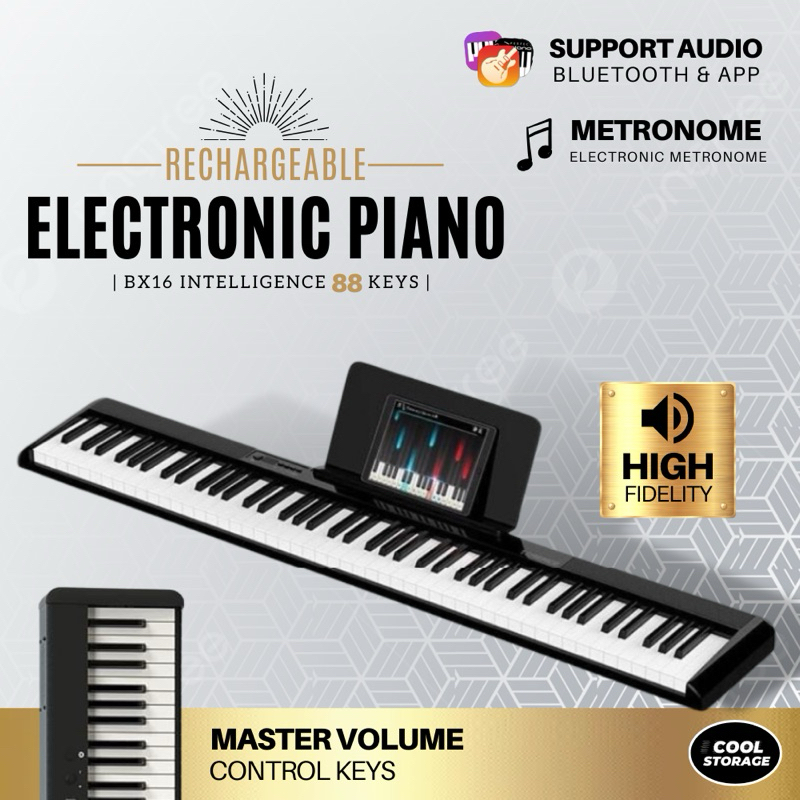 Rechargeable deals piano keyboard