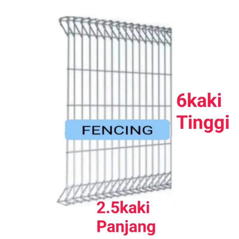 Fencing Coater Garden Fence Roll Top | Shopee Malaysia