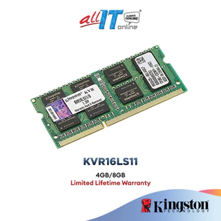 Kingston 4GB 8GB DDR3 L 1600Mhz Low Voltage SO-DIMM Notebook Laptop Ram ( KVR16LS11/8GB / KVR16LS11/4GB )