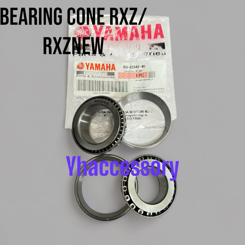 Bamboo Yamaha RXZ Racing Steering Cone Bearing Handle Cone Con Set