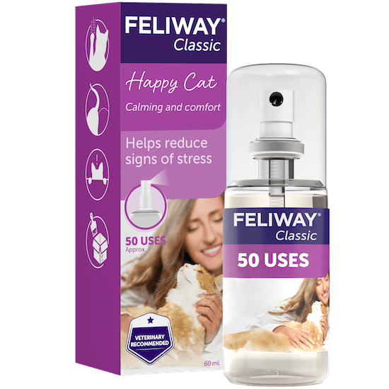 Illustration of Feli Way Calming Pheromone Products