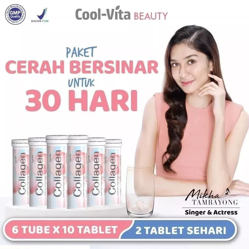 (READY STOCK MALAYSIA) Collagen Drink Glowing Skin -Cool-Vita Healthy ...