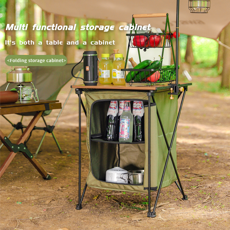 Das Nature Outdoor Portable Folding Table Storage Bag Camping Wildlife ...