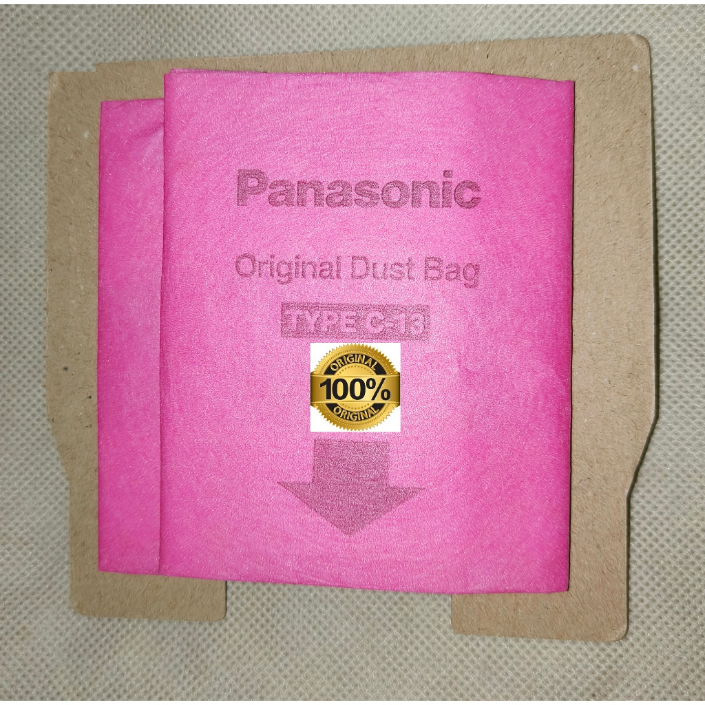 Original Panasonic Vacuum Cleaner Dust Bag Type C13 (One Unit Only