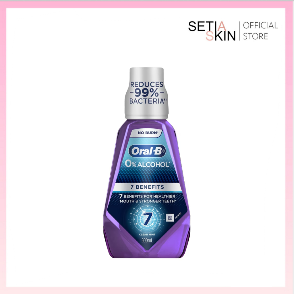 Mouthwash 7 Benefits By ORAL-B 500ml | Shopee Malaysia