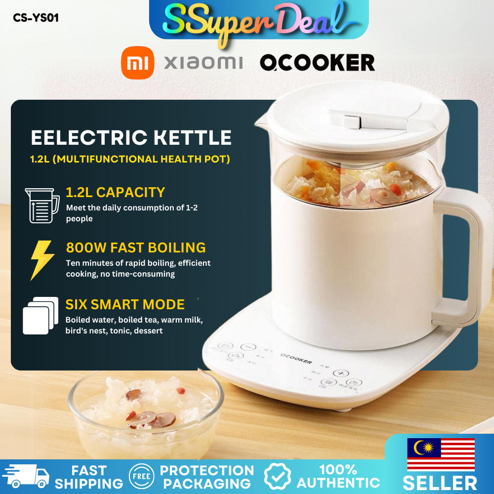 Xiaomi OCOOKER Mijia Multifunction Smart Kettle Pot Health Pot Tea Pot