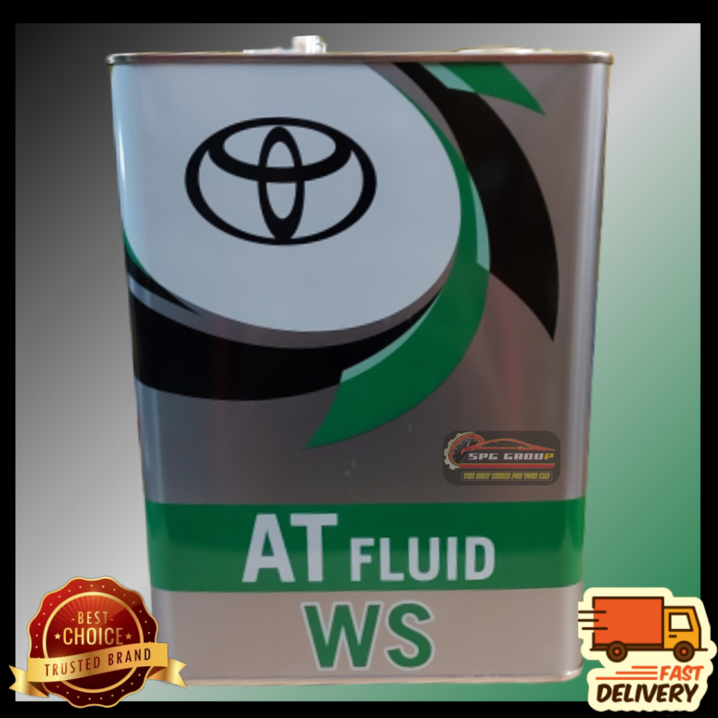 100% ORIGINAL TOYOTA AUTOMATIC TRANMISSION FLUID ATF WS GEAR OIL (4L ...