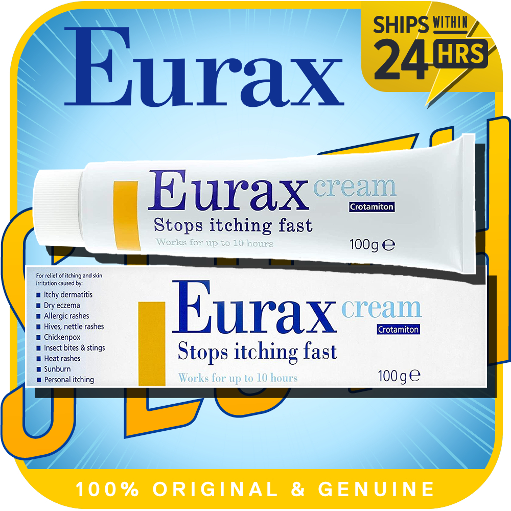 Eurax Itch Relief Cream 30g/100g, Rapid Itch Relief, Lasts Up To 8h for ...
