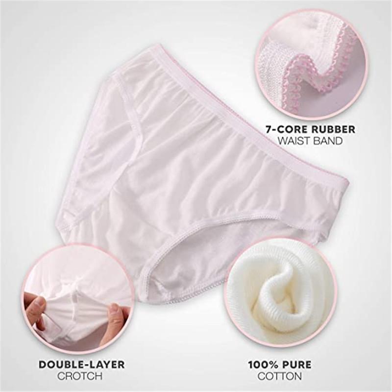 Disposable Panties Ladies Pure Cotton Sterile Travel Business Trip ...