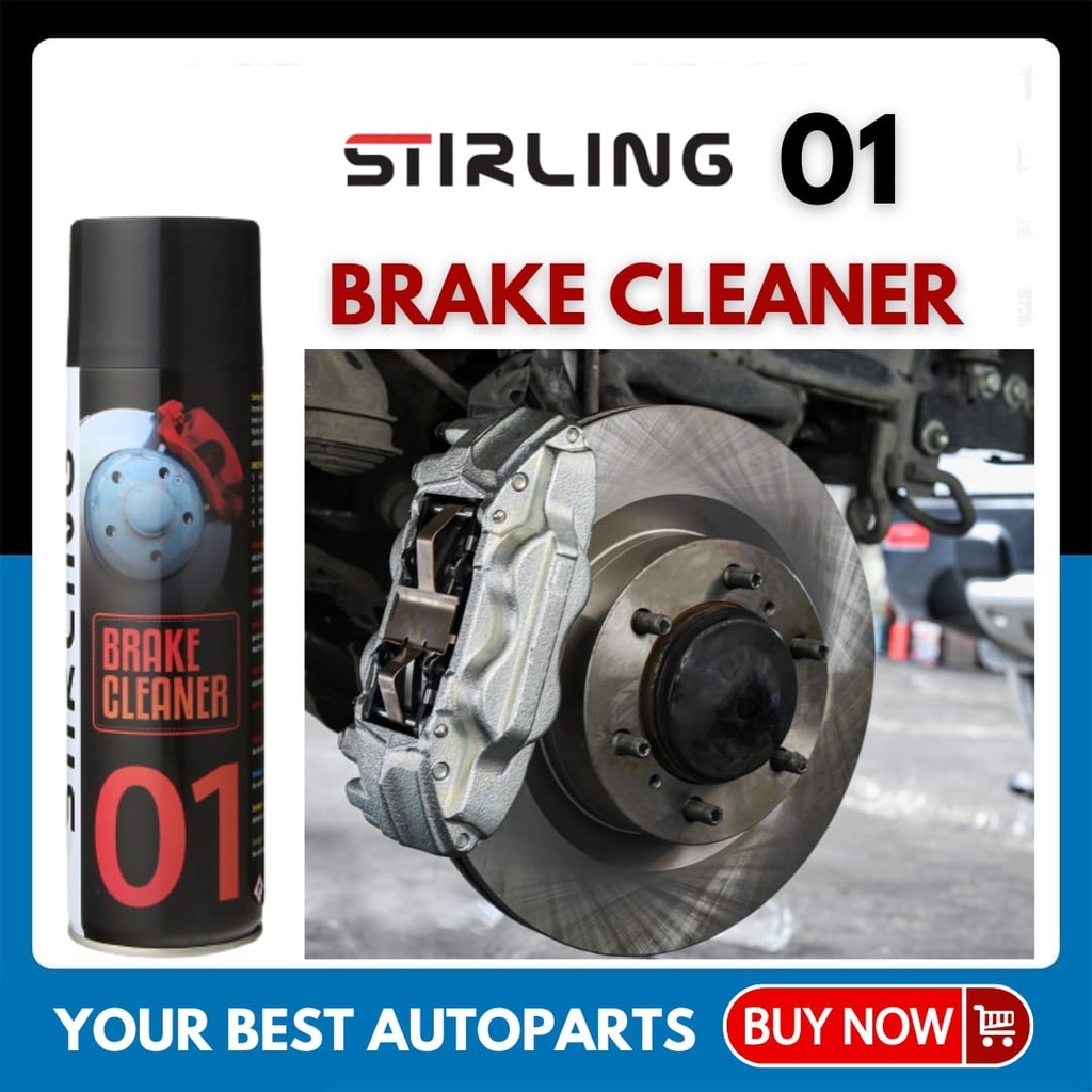 STIRLING 01 BRAKE CLEANER 500ML(BUY 3 GET OFFER) | Shopee Malaysia