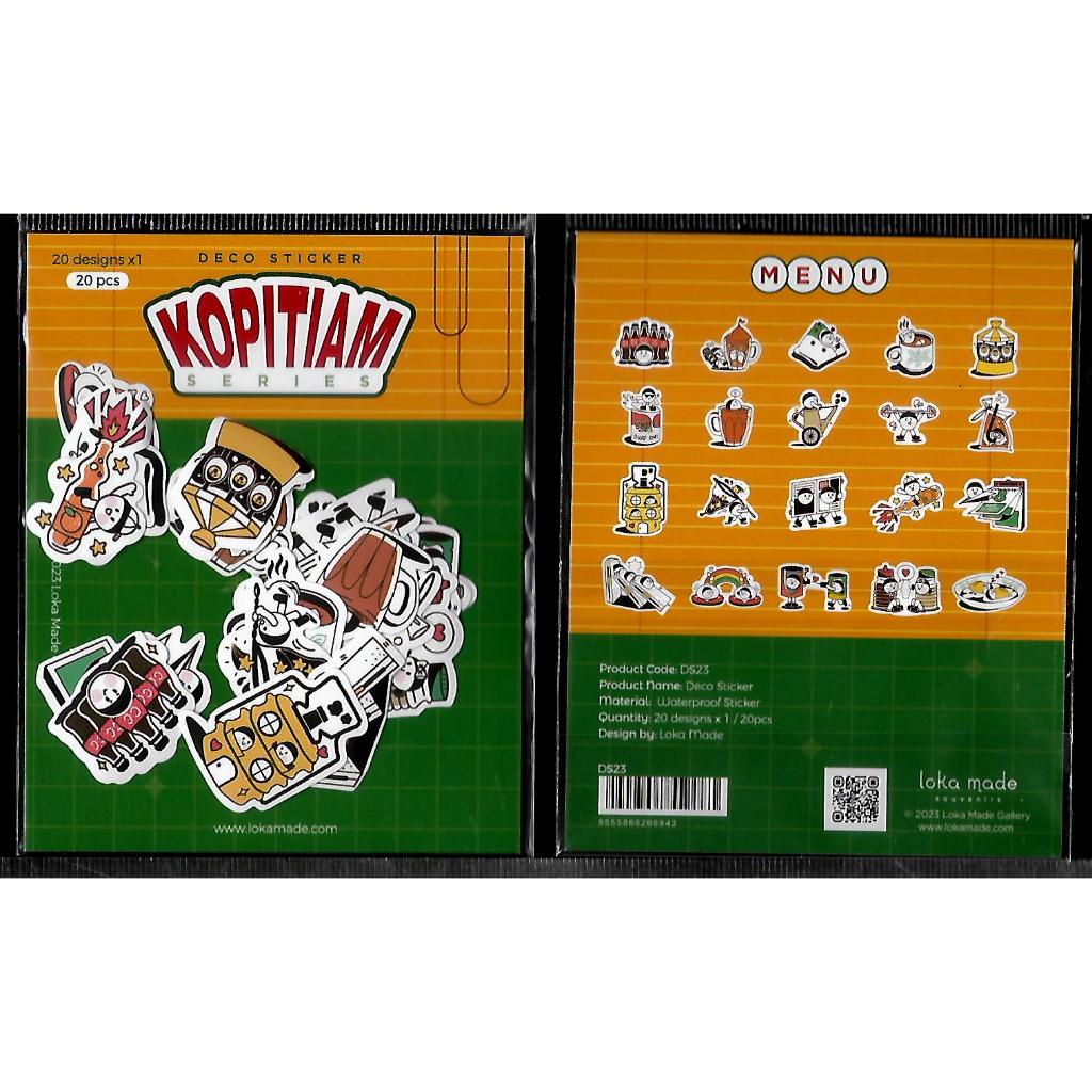Malaysia Loka Made Deco Sticker - Kopitiam Series | Shopee Malaysia