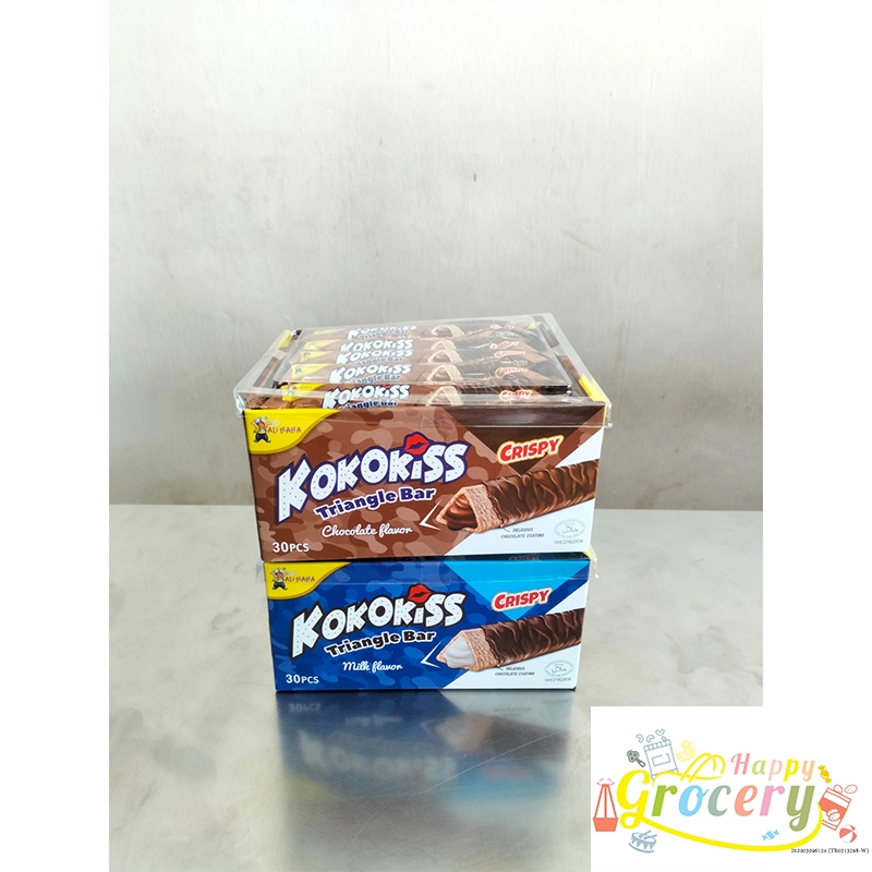 Kokokiss Triangle Wafer Bar (Chocolate/Milk) 30pcs | Shopee Malaysia