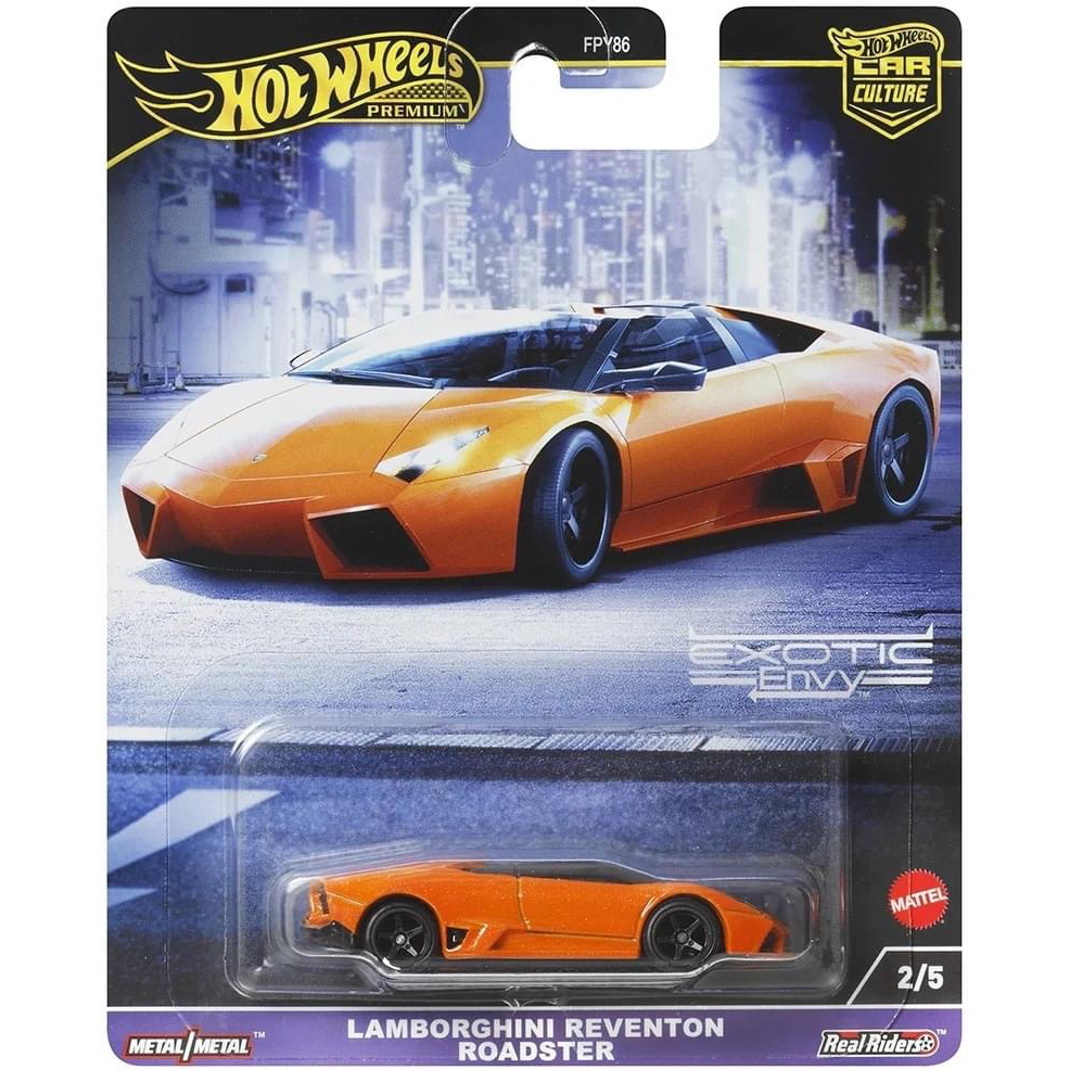 Hot Wheels Premium 2024 Car Culture Exotic Envy - Lamborghini Reventón ...