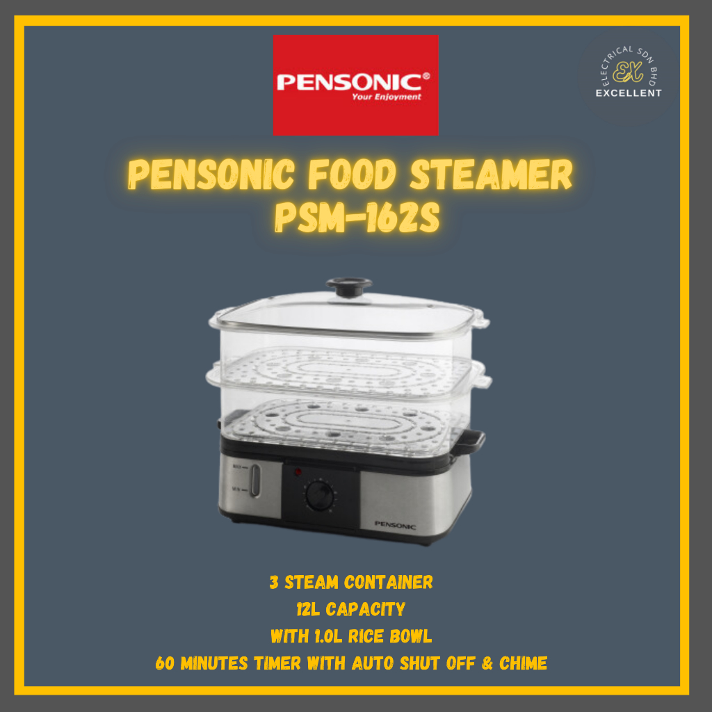 PENSONIC 12L FOOD STEAMER PSM162S PENGUKUS Shopee Malaysia