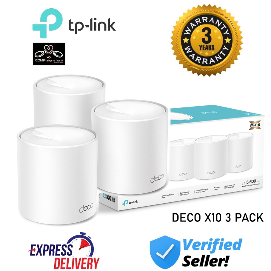 TP-Link Deco X10 AX1500 Whole Home AI-Driven WiFi 6 Mesh Router Deco ...