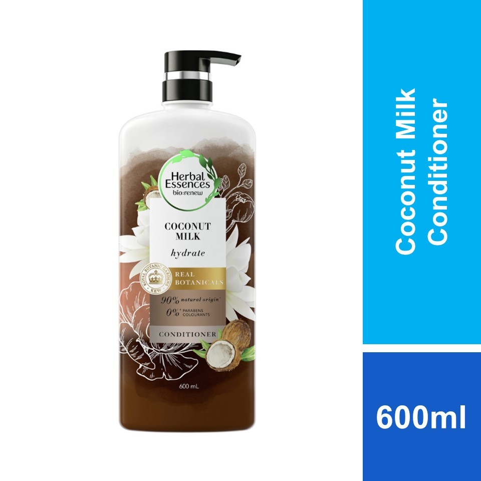 Herbal Essences Coconut Milk Conditioner 600 ml Shopee Malaysia