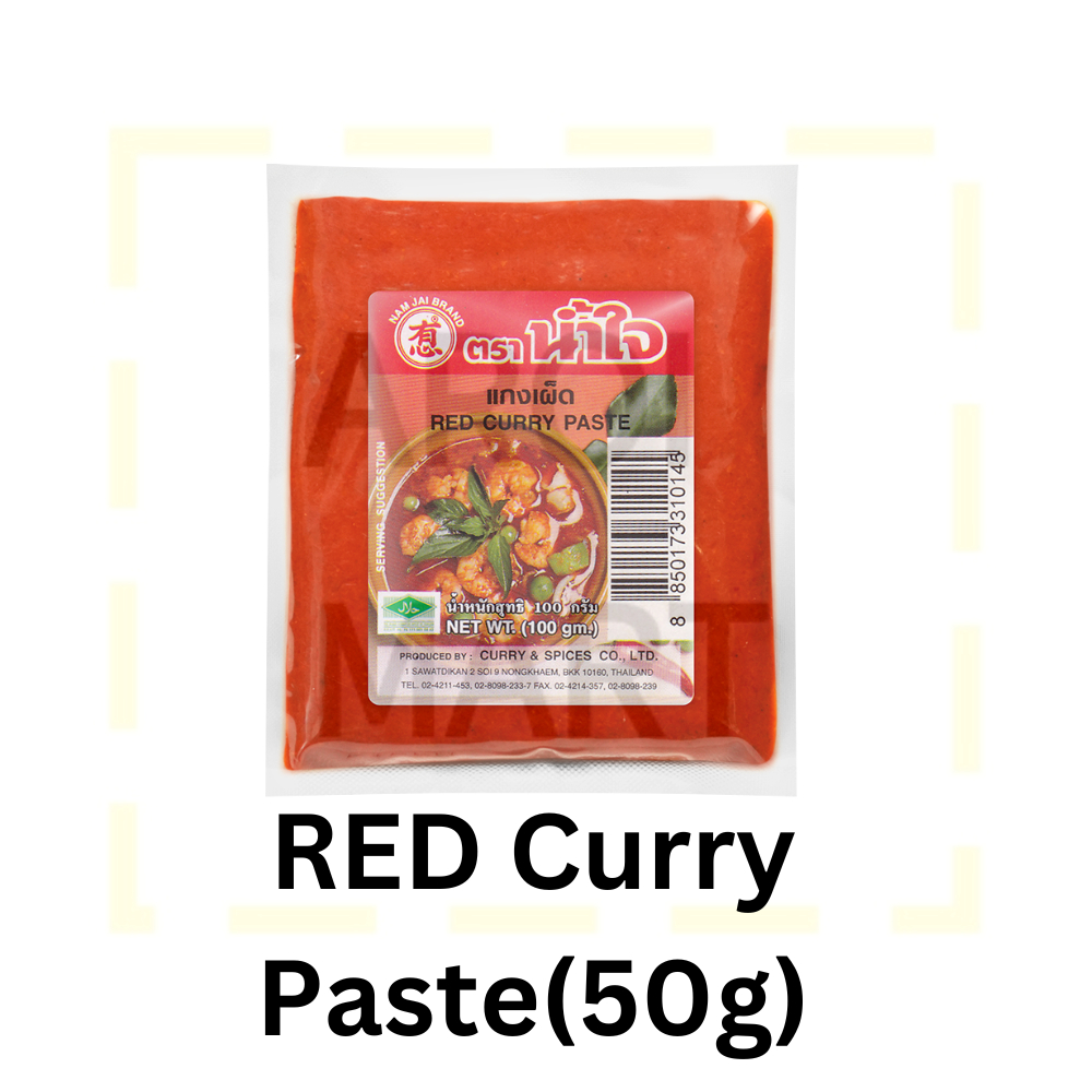 Red,Green,Panang Curry Paste(NamJAI brand)Made in Thailand