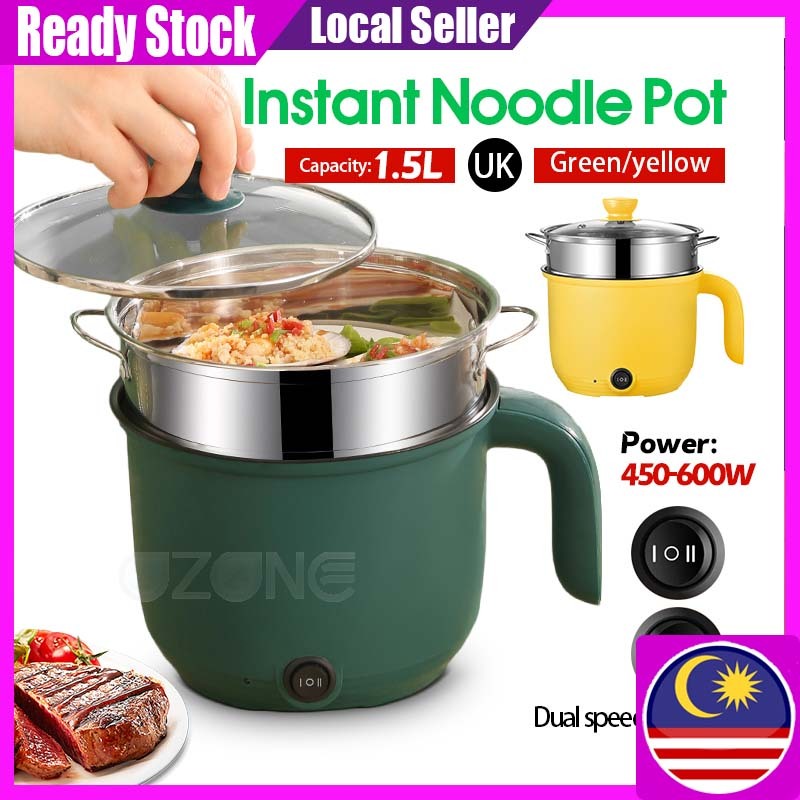 Household Electric Cooker 1.5L Mini Rice Cooker Stainless Steel Non ...