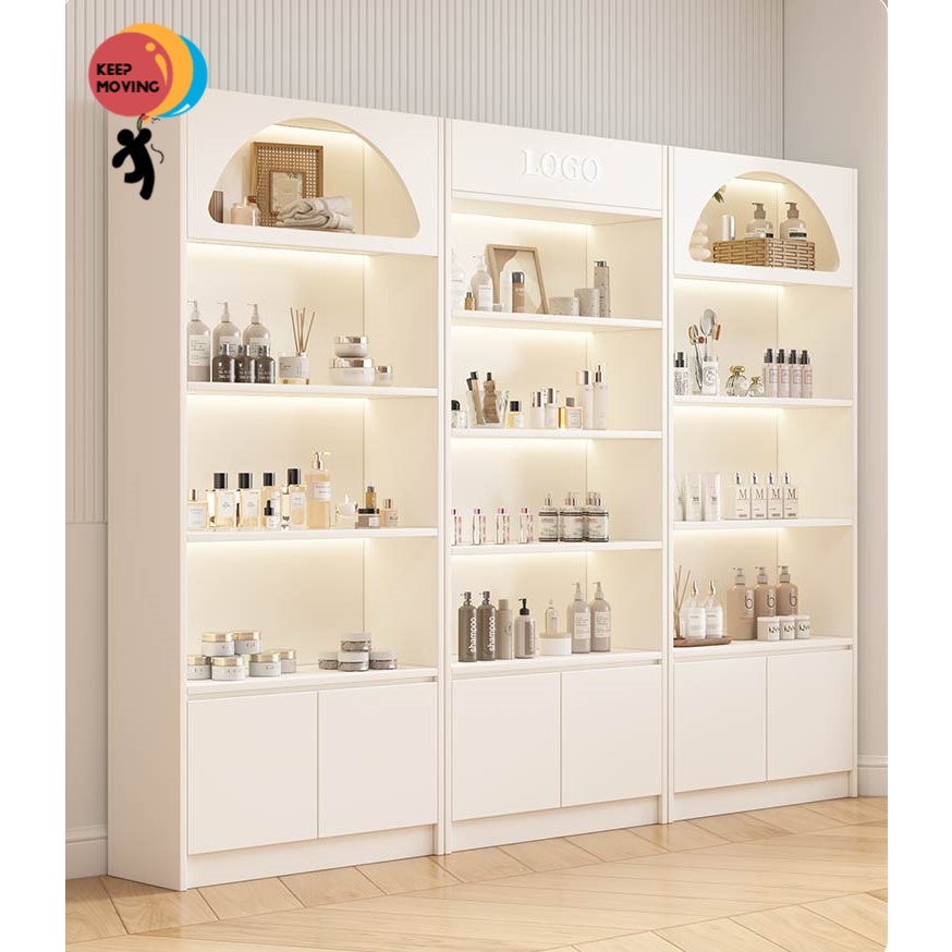 Display Cabinet Kabinet Paparan Beauty Salon Cosmetic Beauty Baby