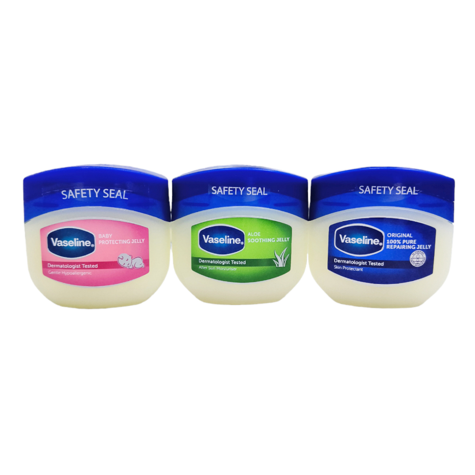 Vaseline Pure Petroleum Jelly Range 50g/100g (Skin Protectant/ After