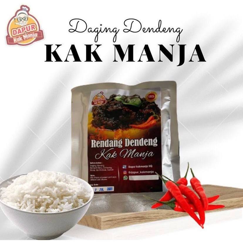 Produk Muslim Daging Dendeng Paru Dendeng Paru Berlado Travel Pack Ready To Eat Shopee