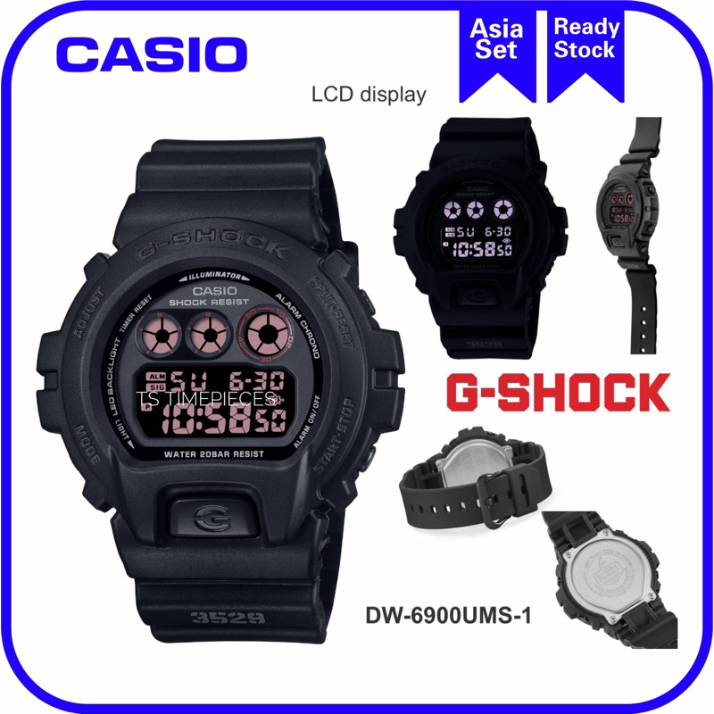 G SHOCK new Polis Evo models with LED light DW 6900UMS 1DR DW 6900UMS 1 DW 6900UMS DW 6900MS DW 6900