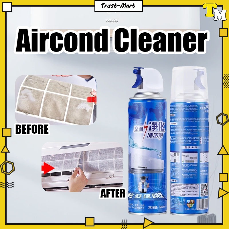 Anti Bacterial Anti Foam Air Conditional Cleaner Portable Aircond ...