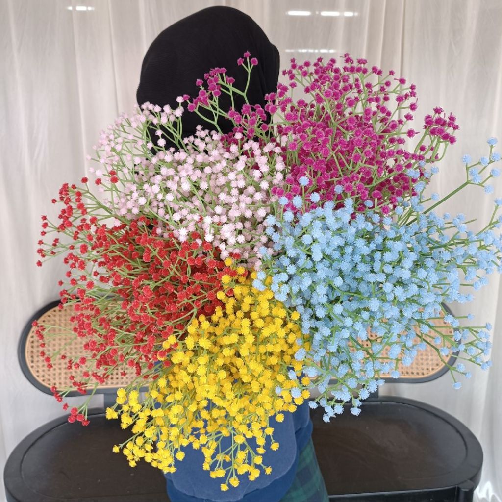 Baby Breath For Wedding, Home And Office Decor, Hantaran, Bunga Tangan 