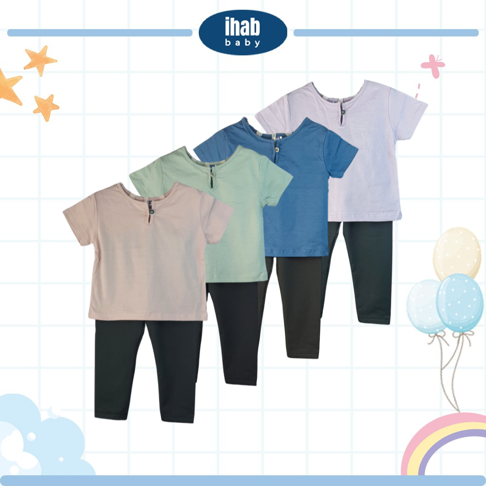 [IHAB Baby] Cotton Short Sleeve Kurta Boy Shirts + Long Pants Set ...