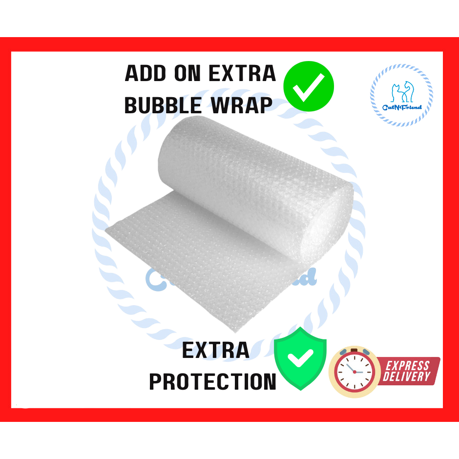 ADD ON BUBBLE WRAP ( EXTRA PROTECTION) Shopee Malaysia