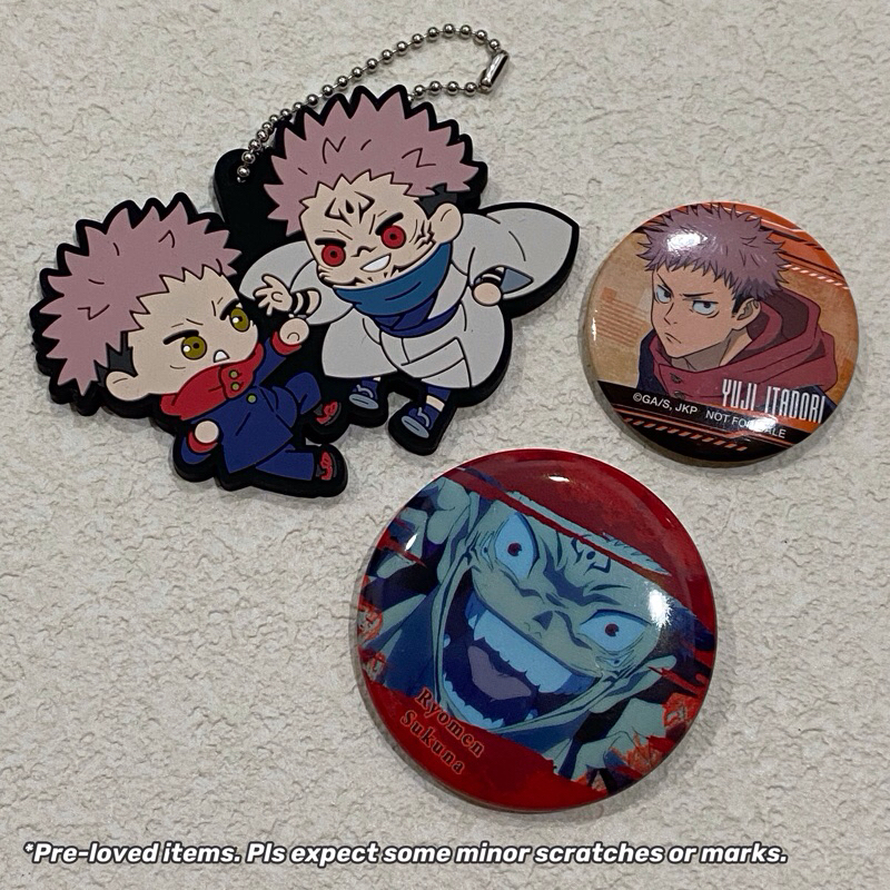 Pre-loved / Jujutsu Kaisen Ryomen Sukuna Yuji Itadori Set | Shopee Malaysia