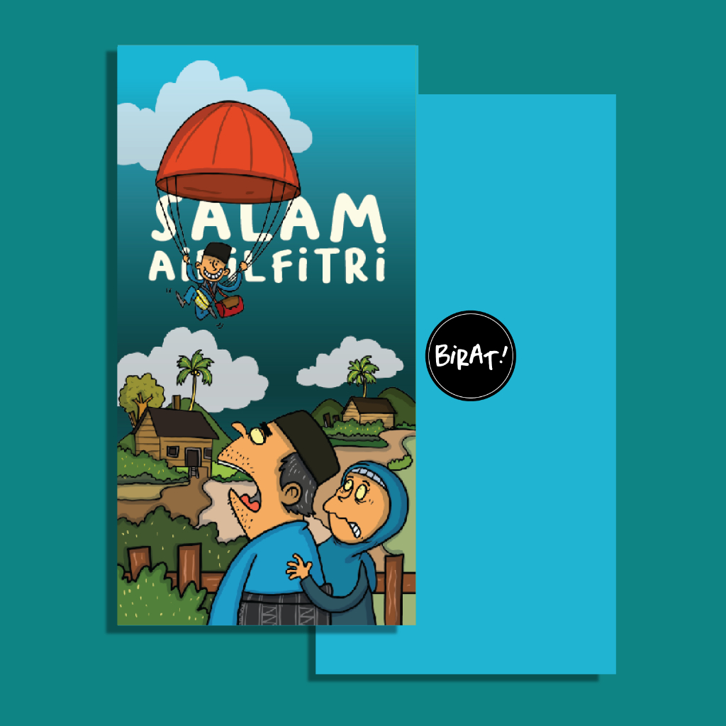 Sampul Duit Raya Komik Birat 2024 - Pulang Beraya! (10pcs/1 pack ...