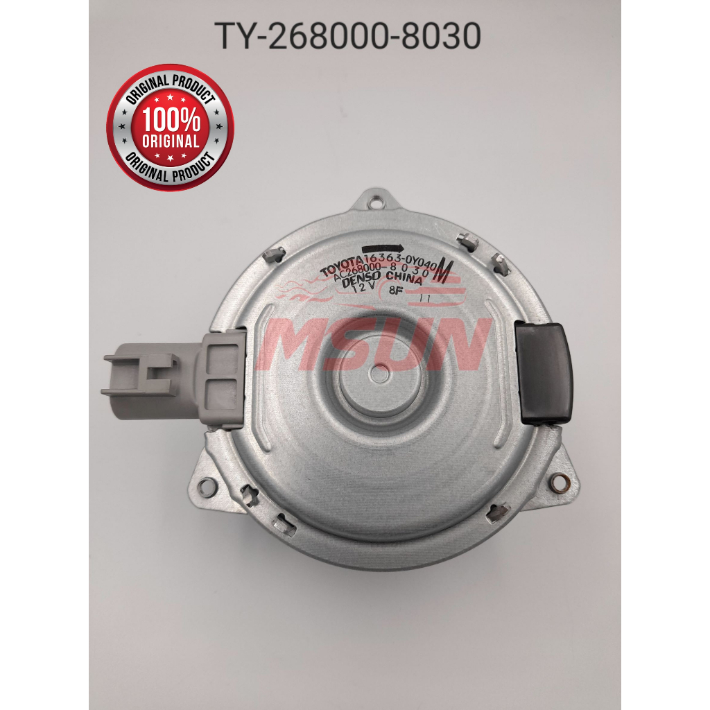 RADIATOR FAN MOTOR TOYOTA VIOS 2013 NCP150 268000-8030 | Shopee Malaysia