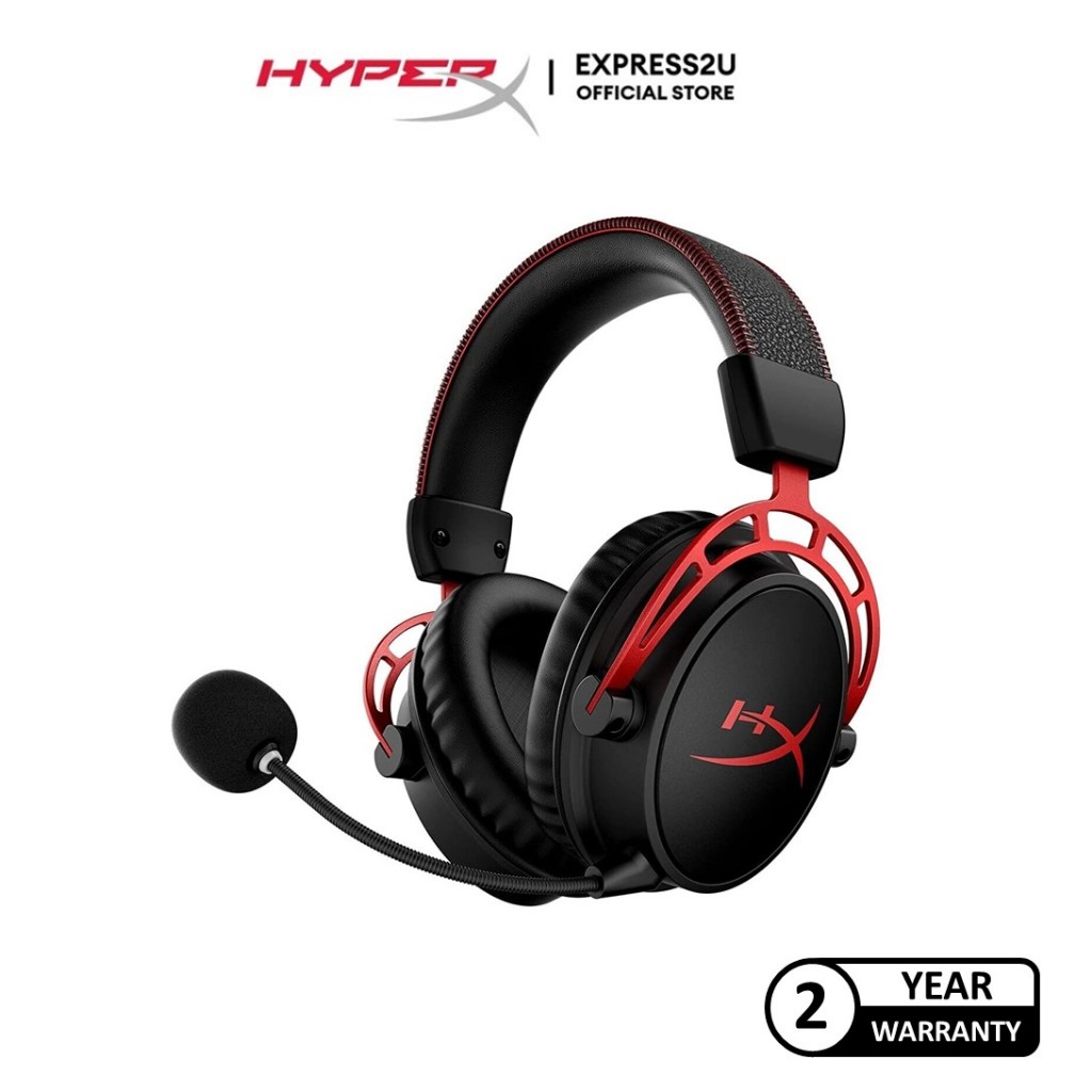 Hyperx Cloud Alpha Wireless Red Gaming Headset 