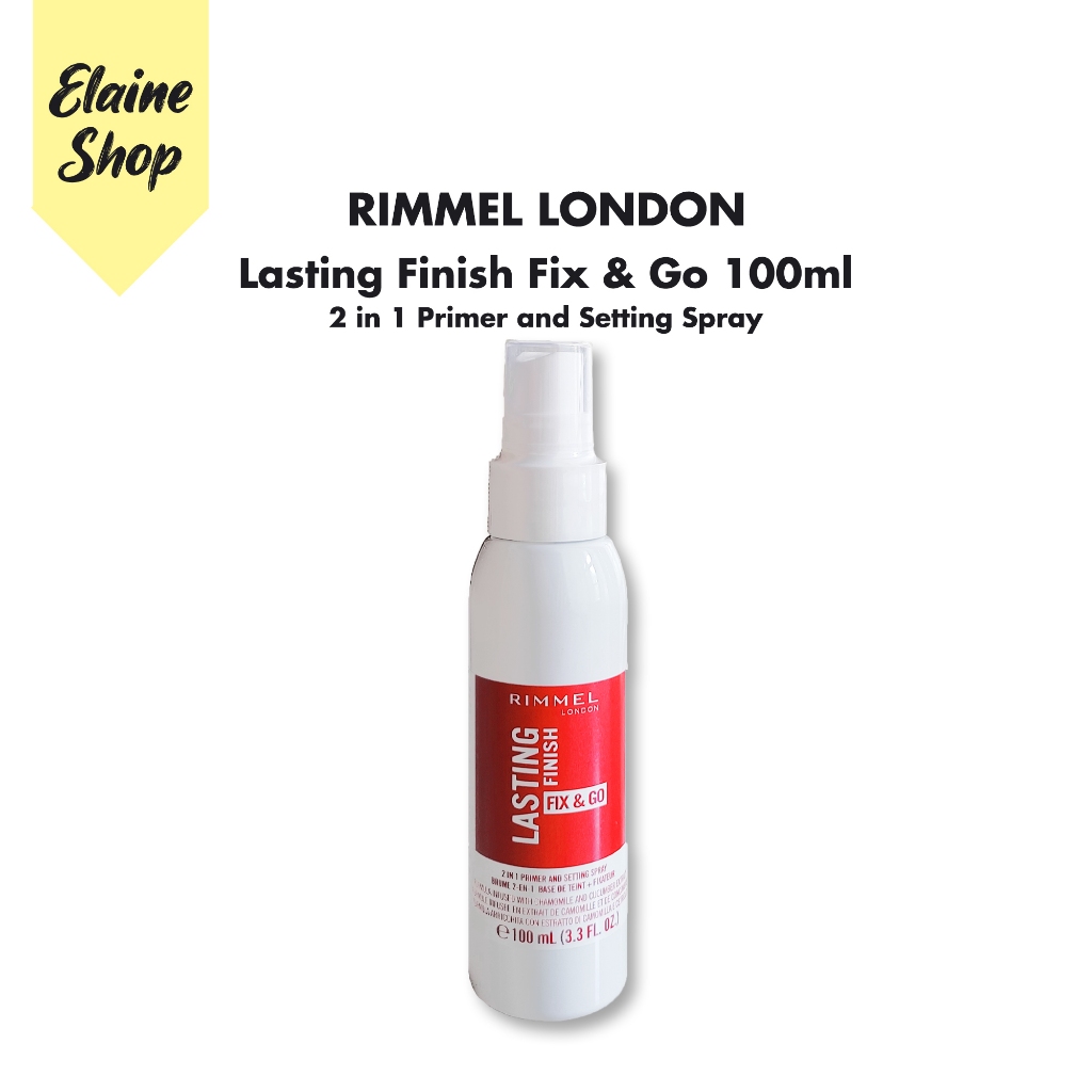 Rimmel London Lasting Finish Fix & Go 100ml 2in1 Primer and Setting