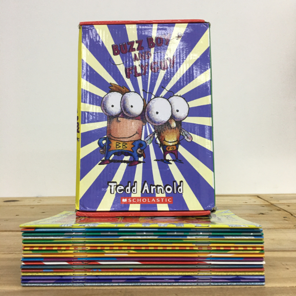 Scholastic Buzz Boy and Fly Guy Box Set 17 books (Preloved) Shopee