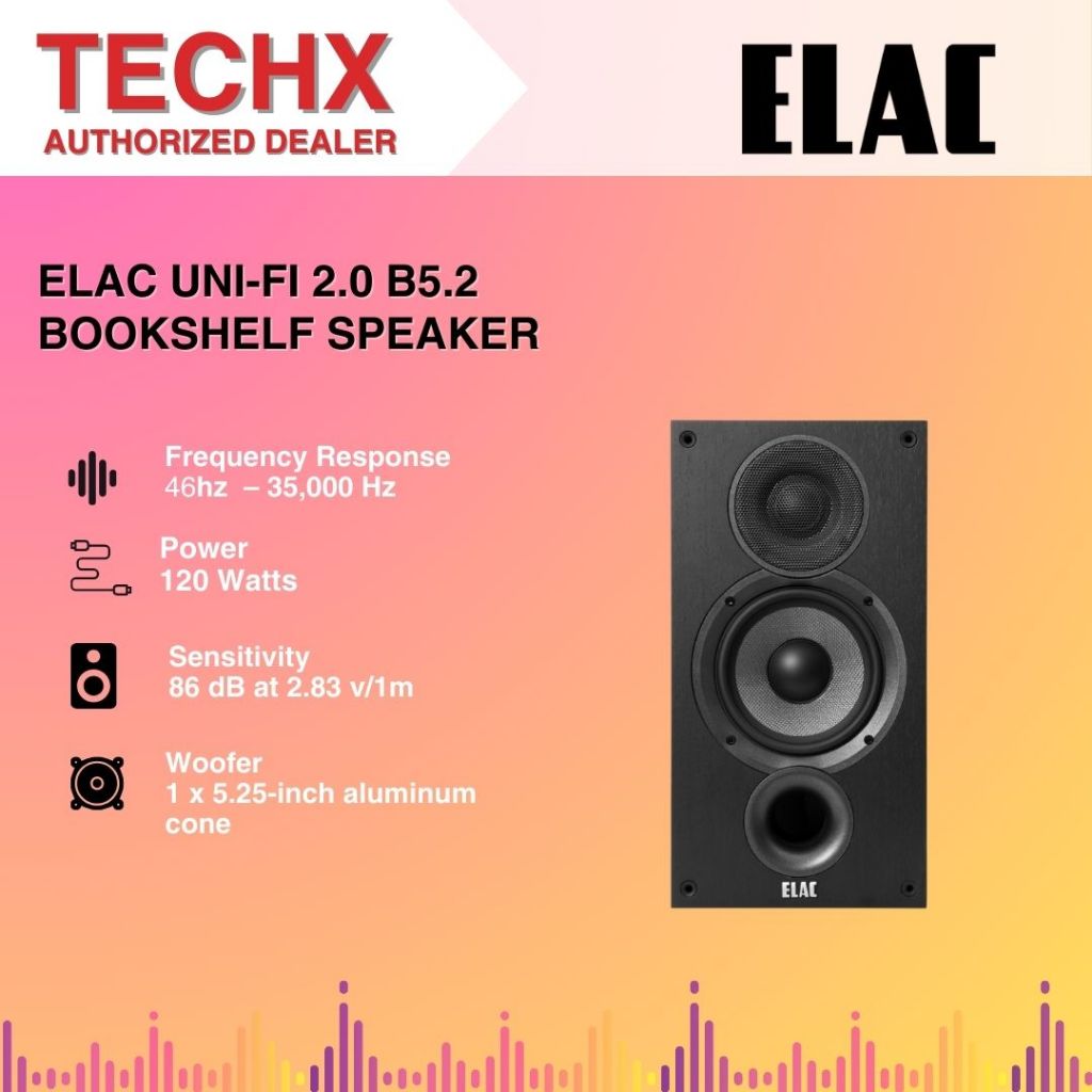 Elac Debut 2.0 B5.2 Bookshelf Speakers | Shopee Malaysia