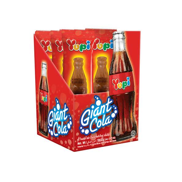 YUPI BIG GIANT COLA OUTER 18X28G | Shopee Malaysia