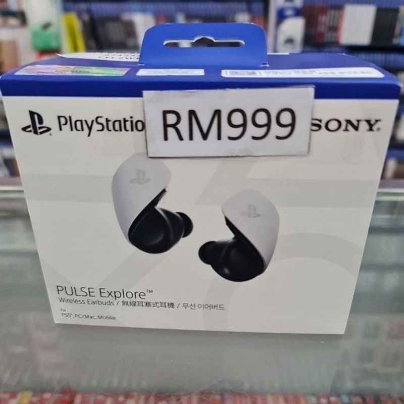 Ps5 Playstation Pulse Explore Wireless Earbuds 1 Year Warranty Malaysia