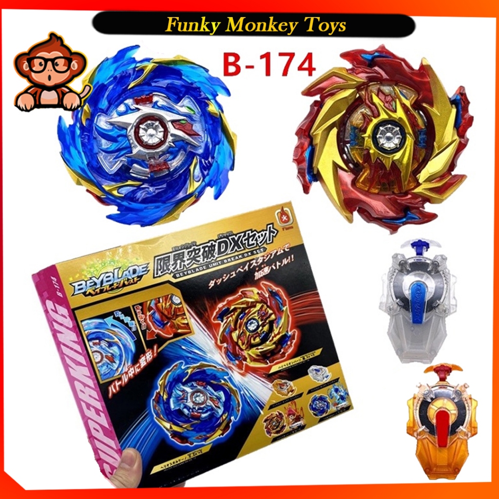 Beyblade Burst Surge B-174 LIMIT BREAK DX Set with launcher sparkling ...